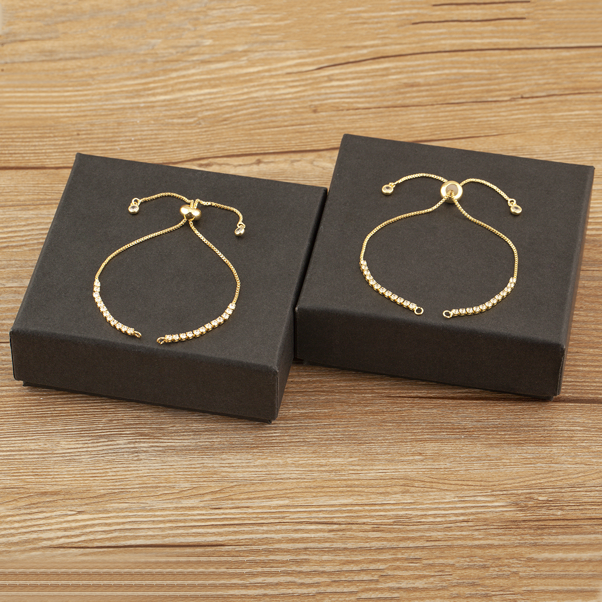 Body Jewelry Wholesale - Nidin Hot White Zircon Parallel/Vertical Connect