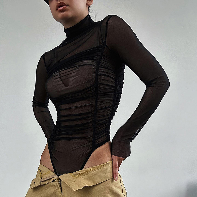 Body Jewelry Retainers - Autumn 2023 Long Sleeve Mesh Slim