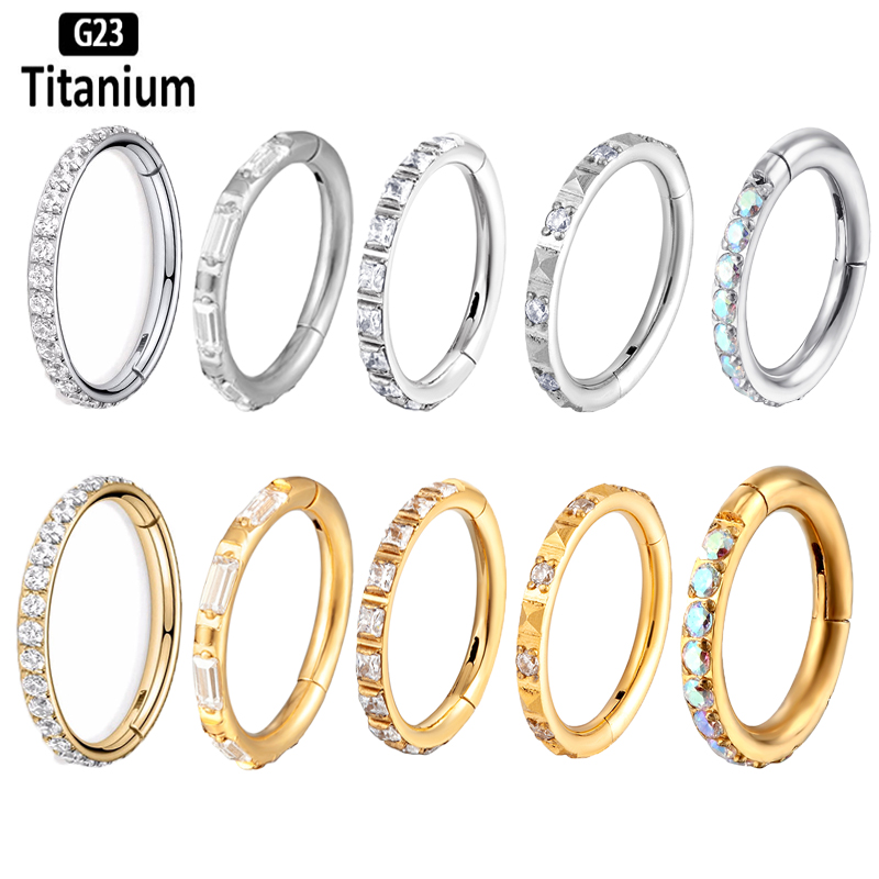 ASTM F136 Titanium Earrings Hi - Body Piercing Quality Jewelry recensione e prezzo
