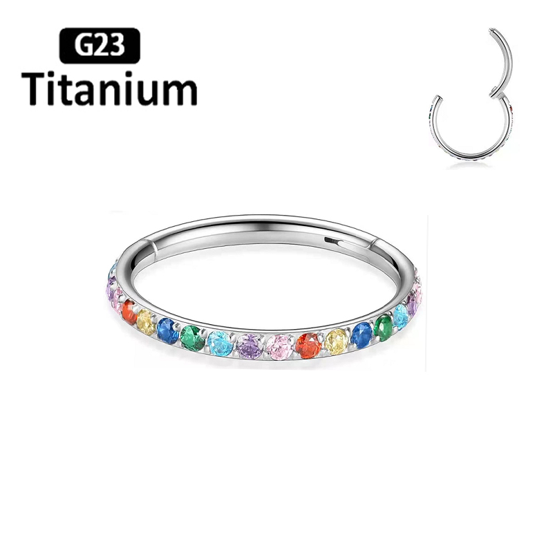 ASTM F136 Titanium Earrings Hi - Body Piercing Quality Jewelry recensione e prezzo