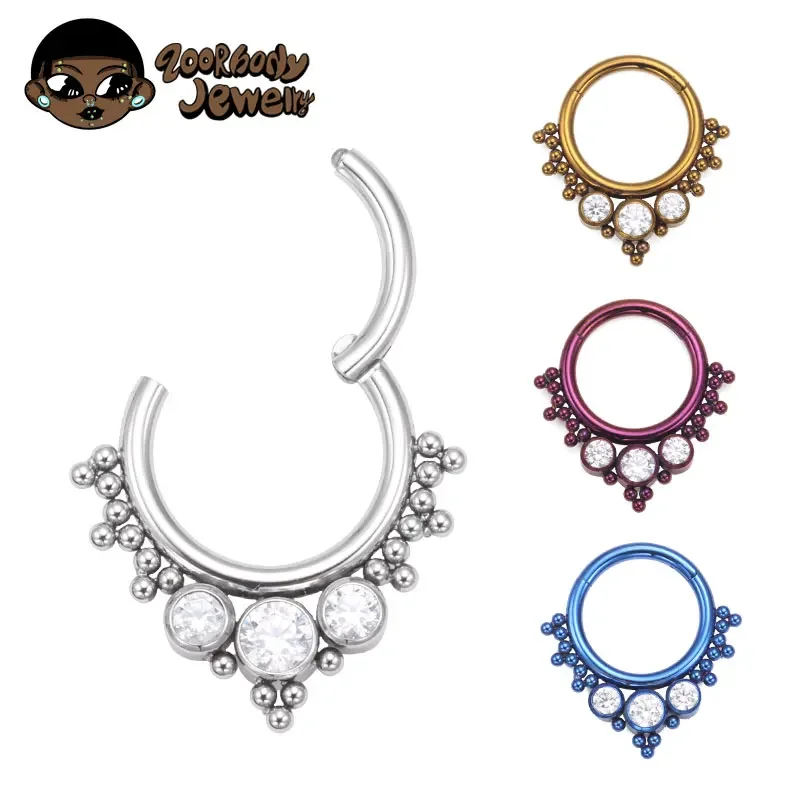 ASTM F136 Titanium Clicker Hig - Body Piercing Quality Jewelry recensione e prezzo