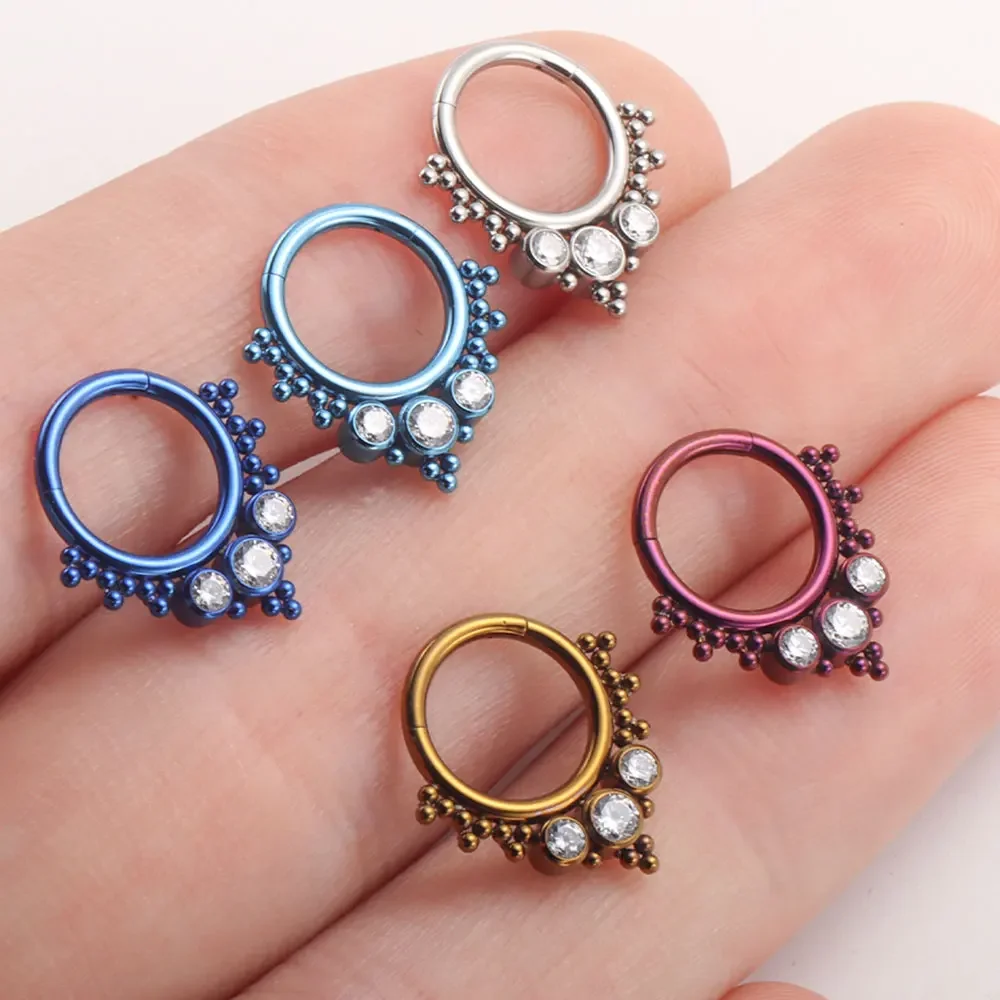 ASTM F136 Titanium Clicker Hig - Body Piercing Quality Jewelry recensione e prezzo