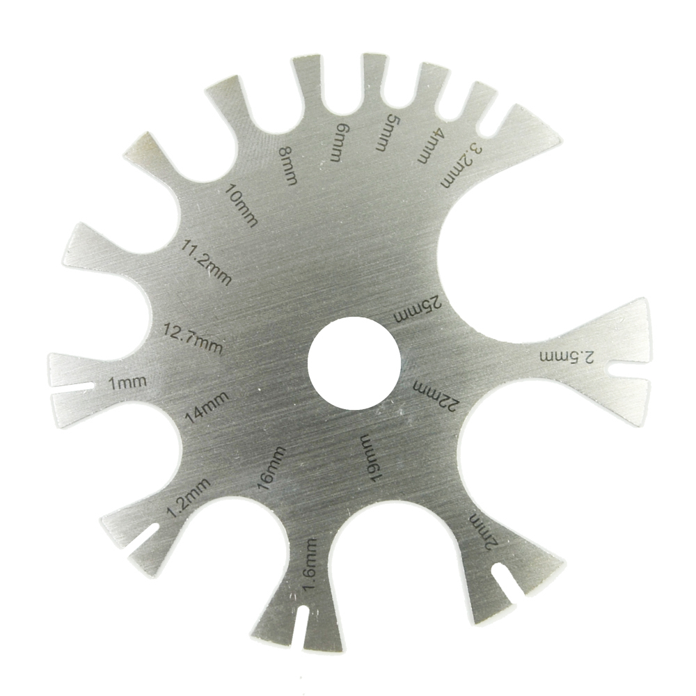 Stainless Steel Gauge Wheel Be - Body Jewelry Gauge To Mm recensione e prezzo