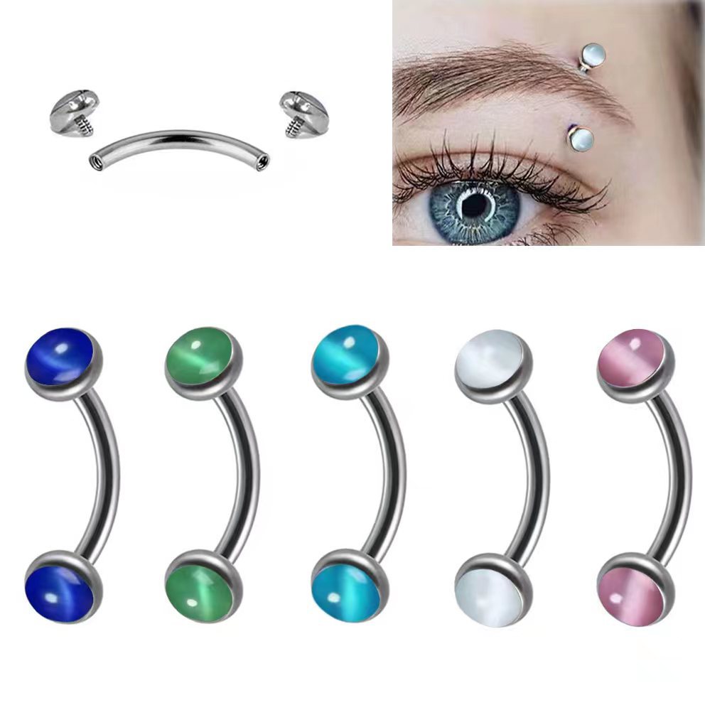 1Piece Eyebrow Piercing Banana - Eyebrow Curved Barbell recensione e prezzo