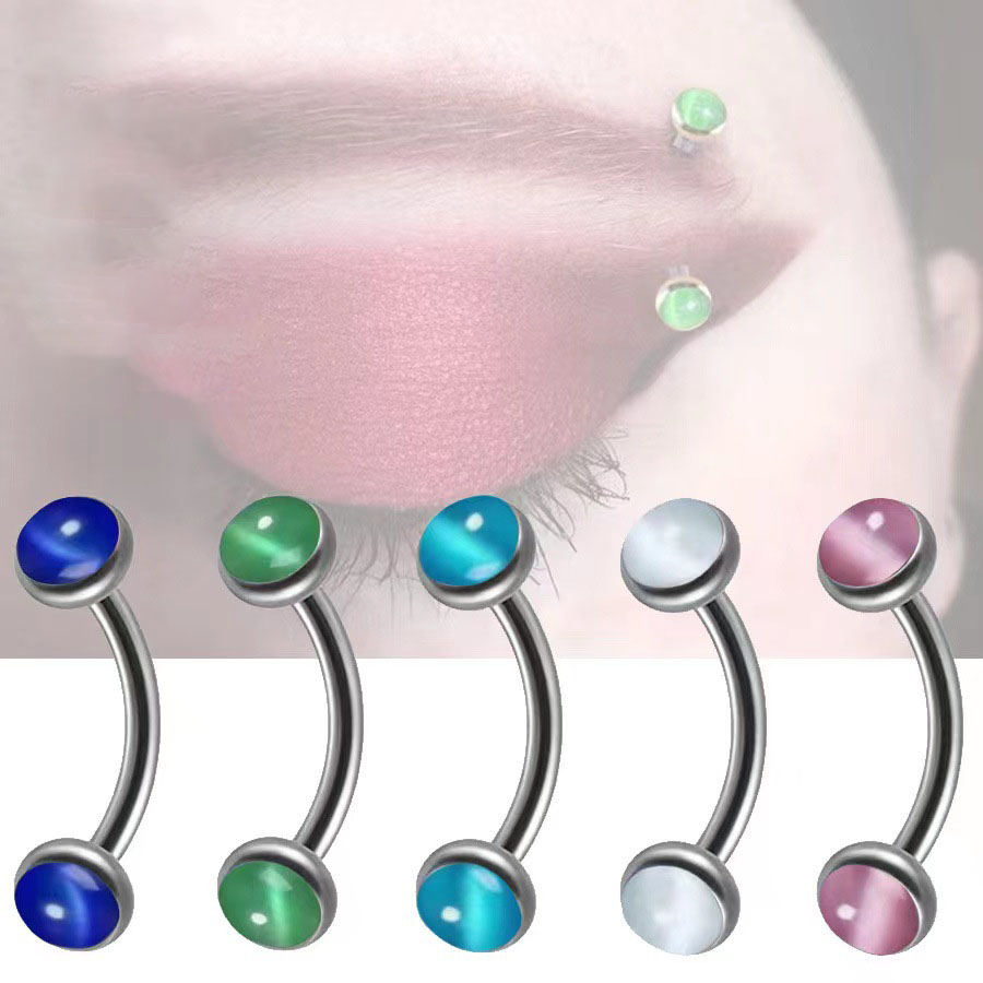 1Piece Eyebrow Piercing Banana - Eyebrow Curved Barbell recensione e prezzo