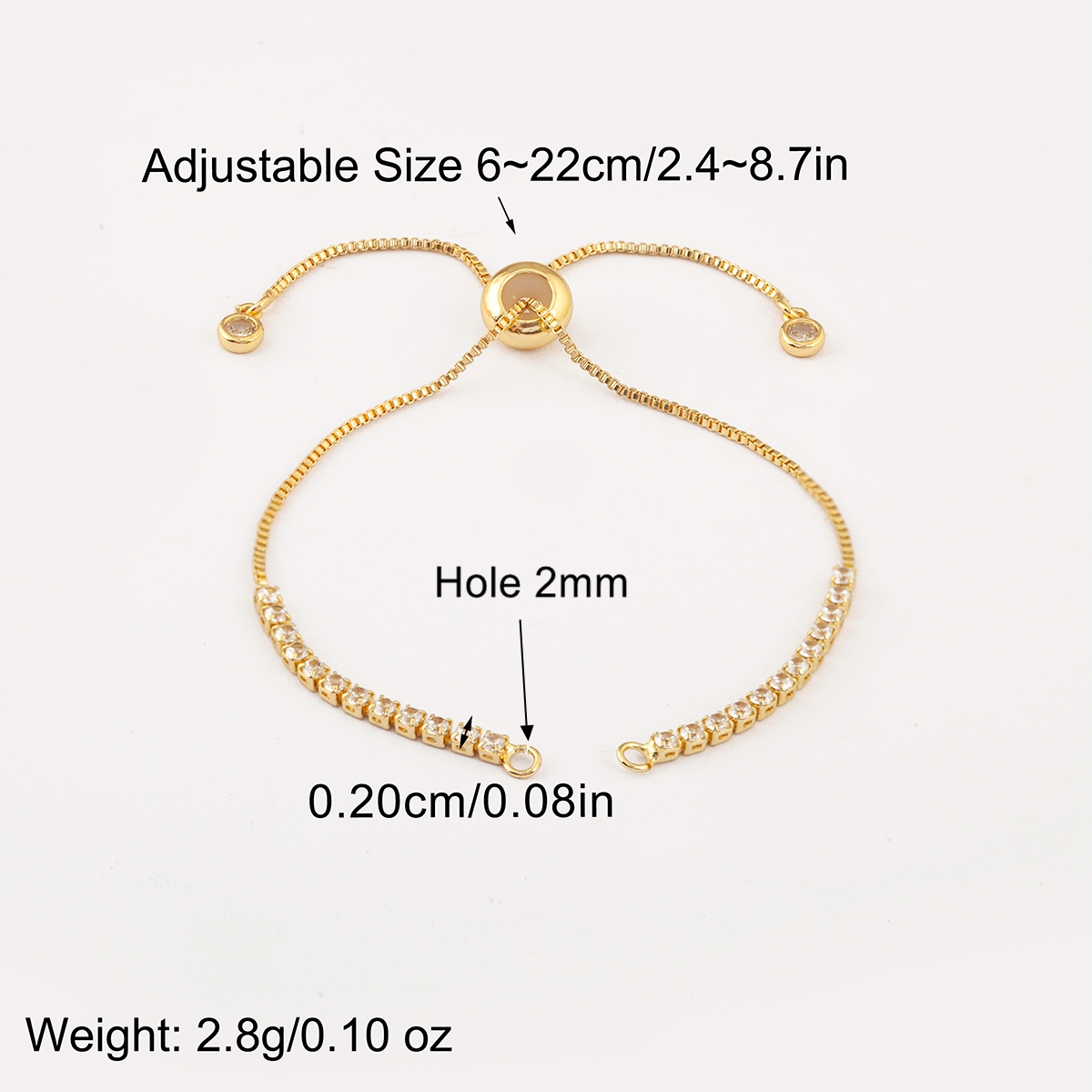 Nidin Hot White Zircon Paralle - Body Jewelry Wholesale recensione e prezzo