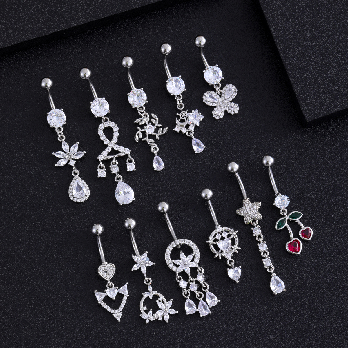 1PC Gold Color Series Belly Bu - Belly Bar Titanium recensione e prezzo