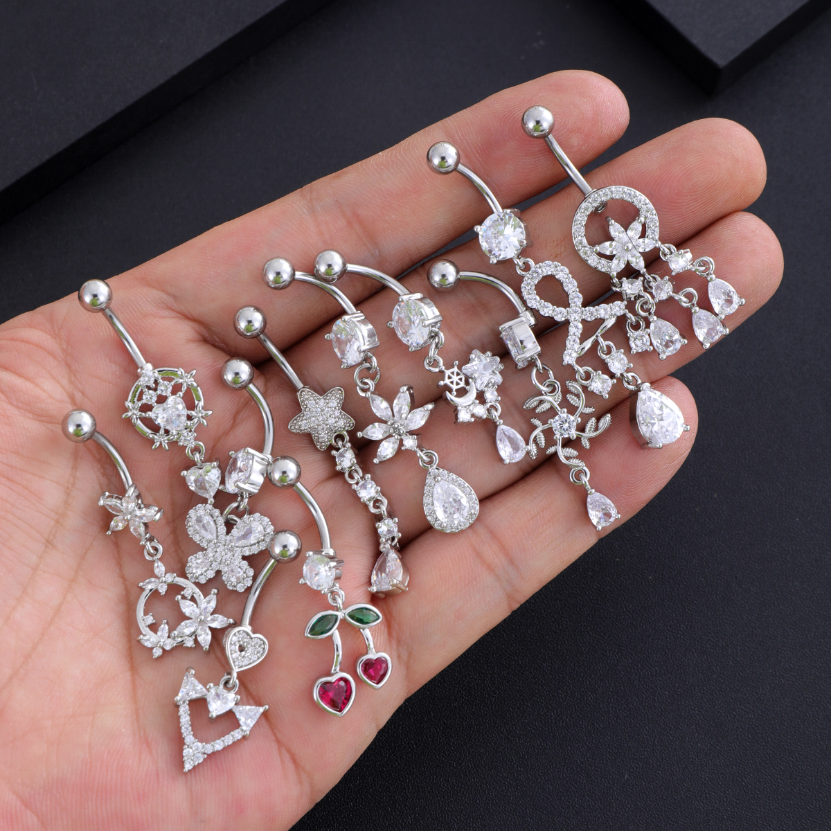 1PC Gold Color Series Belly Bu - Belly Bar Titanium recensione e prezzo