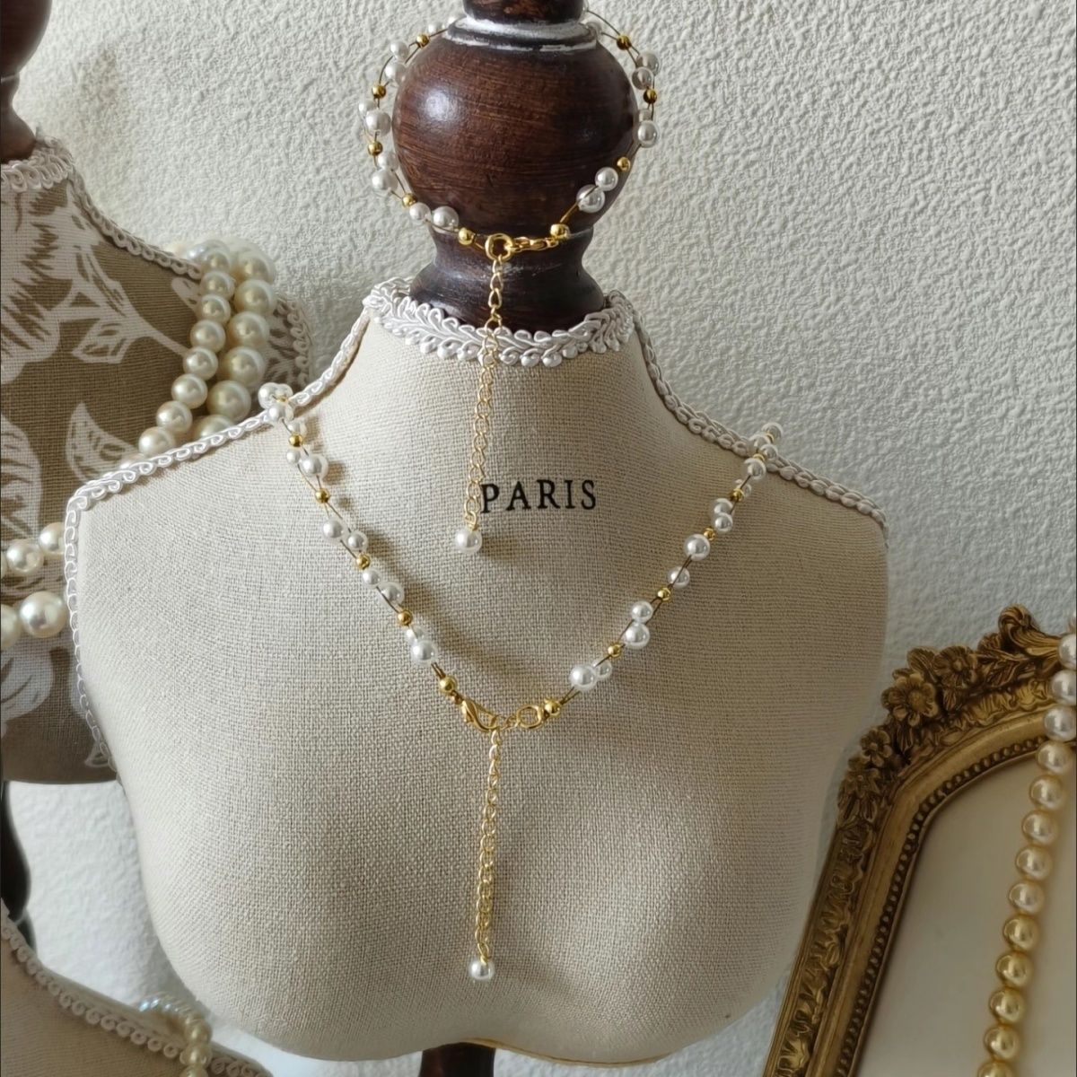 Necklace Chain Bust Jewelry Ho - Body Jewelry Holder recensione e prezzo