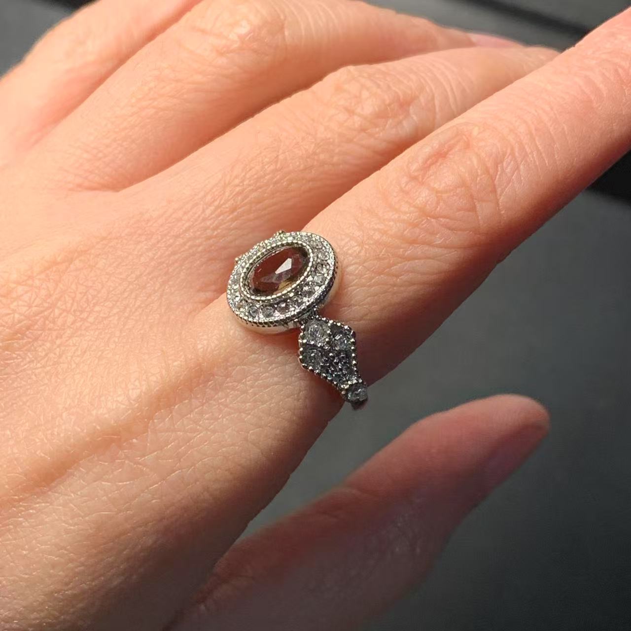 MM Natural Smoky Quartz Ring A - Body Jewelry Wholesale recensione e prezzo