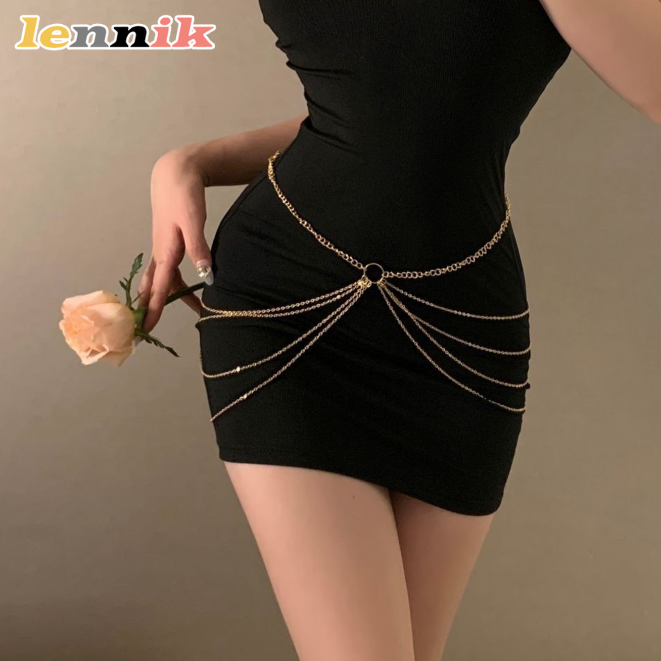 LENNIK Tassel Metal Multi-Laye - Body Jewelry Sale recensione e prezzo