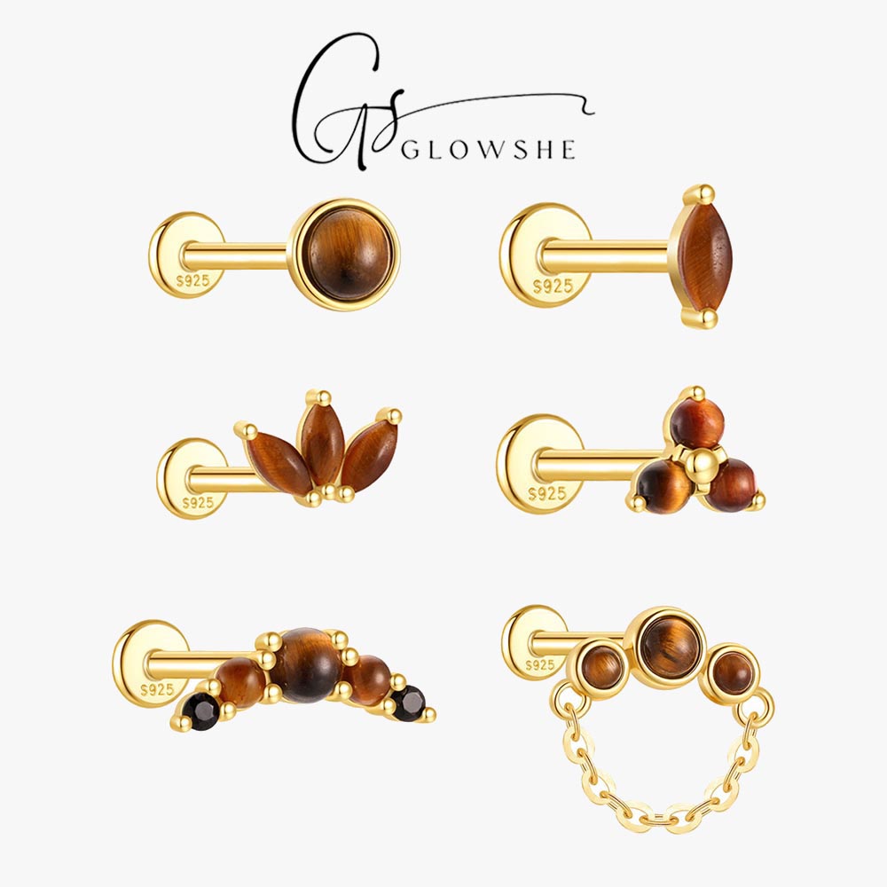 Glowshe 100% 925 Sterling Silv - Body Piercing Quality Jewelry recensione e prezzo