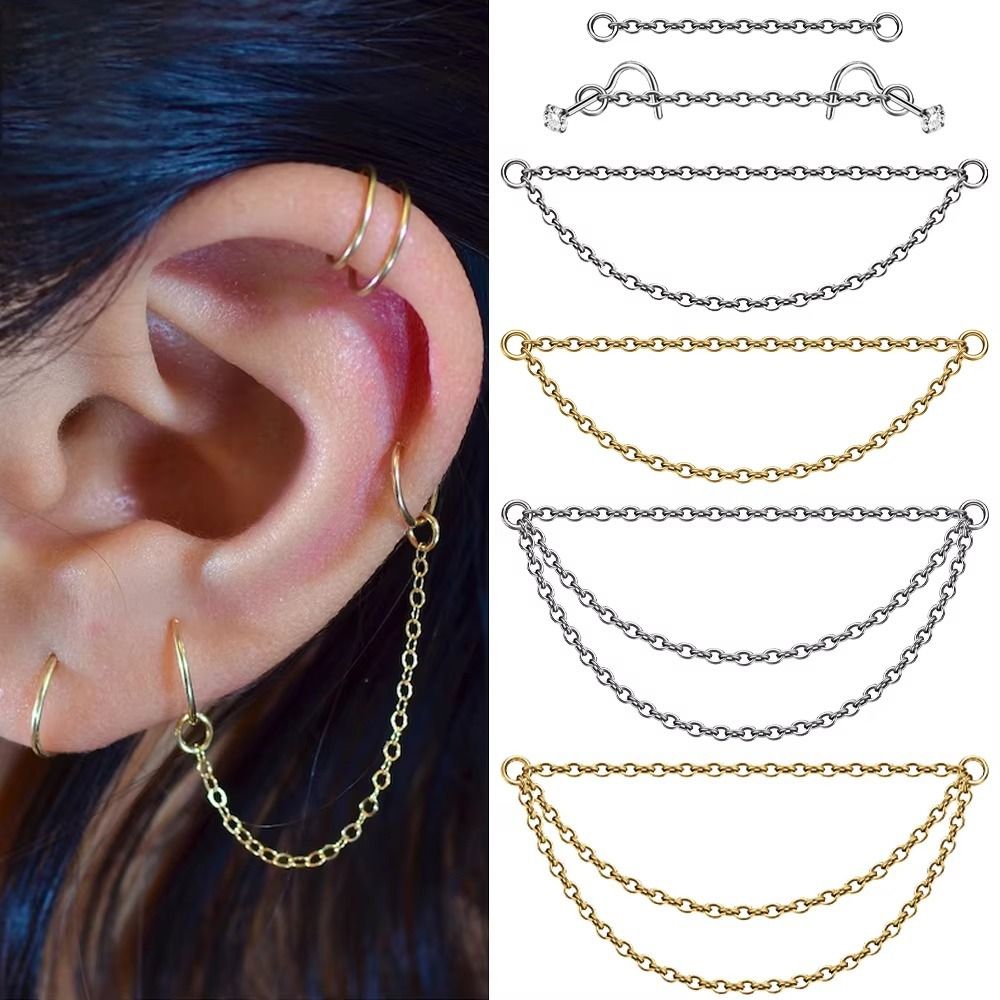 Fashion Titanium Nose Chain Th - Body Jewelry Piercing recensione e prezzo
