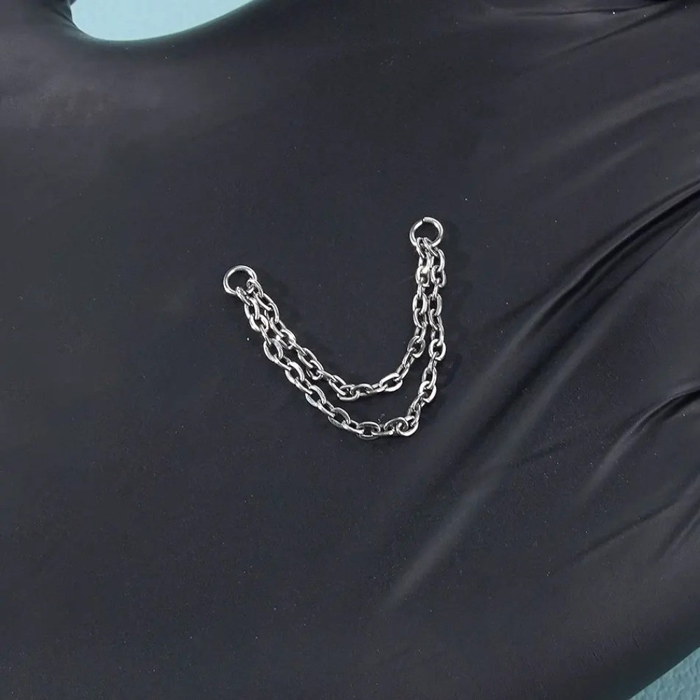 Titanium Nose Chain Three Laye - Body Jewelry Piercing recensione e prezzo