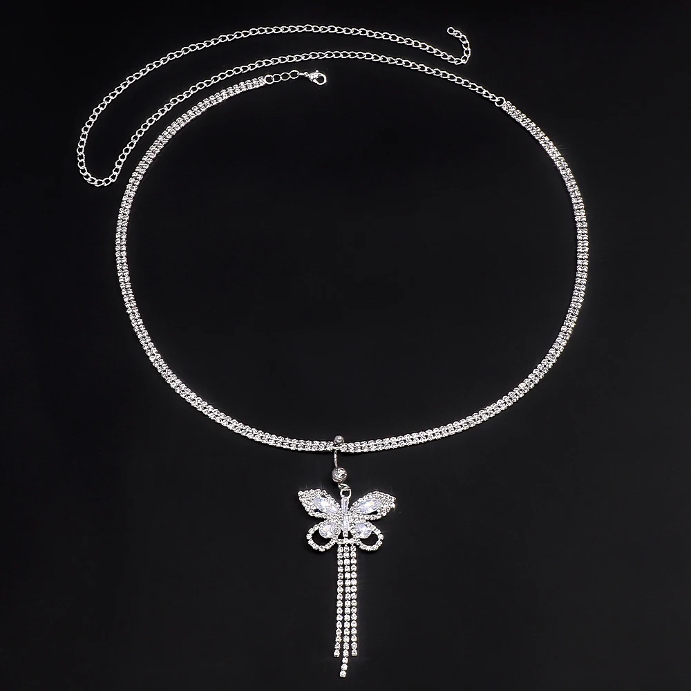 Shiny Rhinestone Butterfly Tas - Body Jewelry Piercing recensione e prezzo
