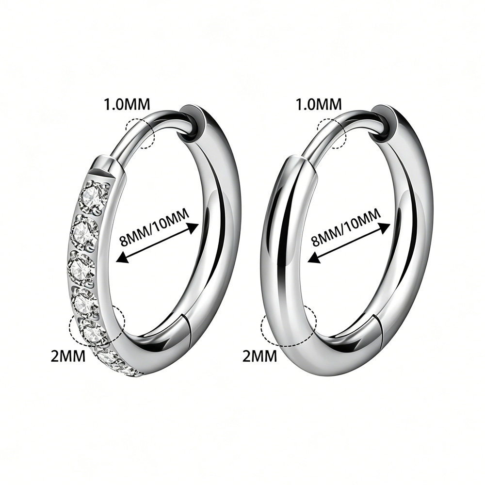 ASTM F136 G23 Titanium arring  - Body Piercing Quality Jewelry recensione e prezzo