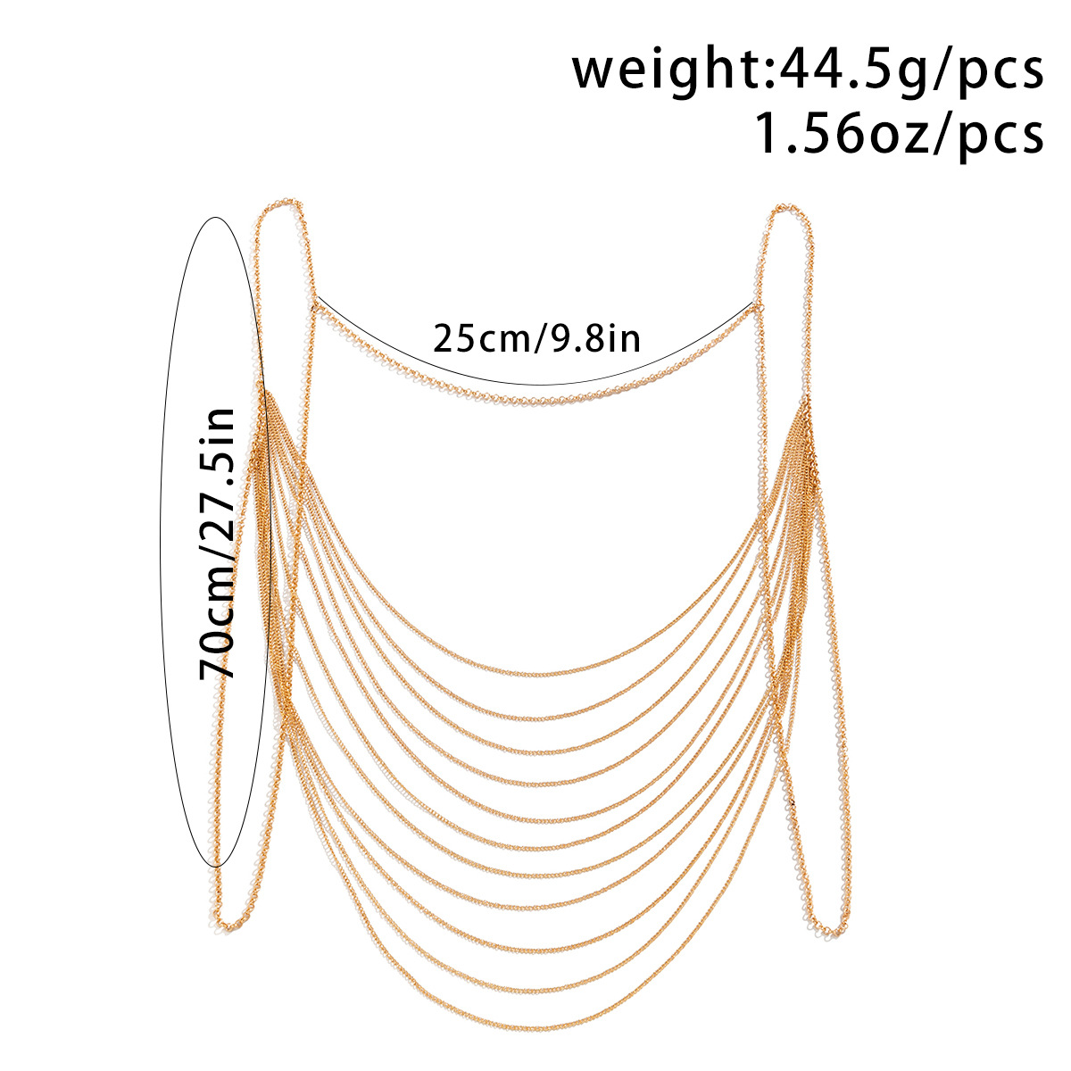 Classic Multi layered Tassel B - Body Jewelry Retainers recensione e prezzo