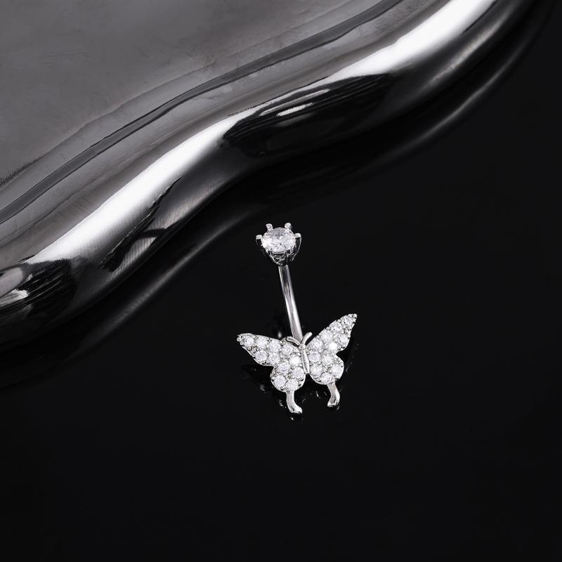 Butterfly Zircon Belly Button  - Body Piercing Quality Jewelry recensione e prezzo