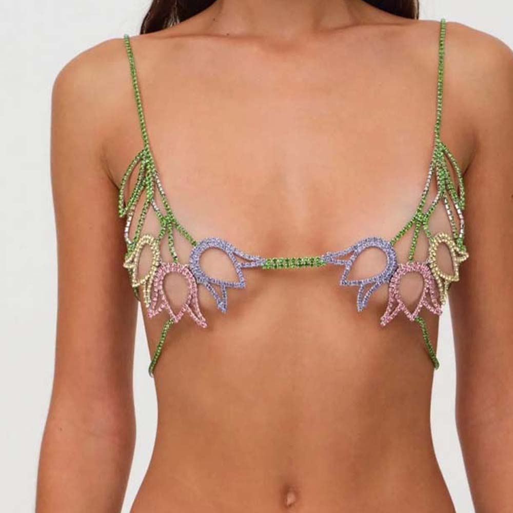 Stonefans Colorful Floral Ches - Body Jewelry Wholesale recensione e prezzo