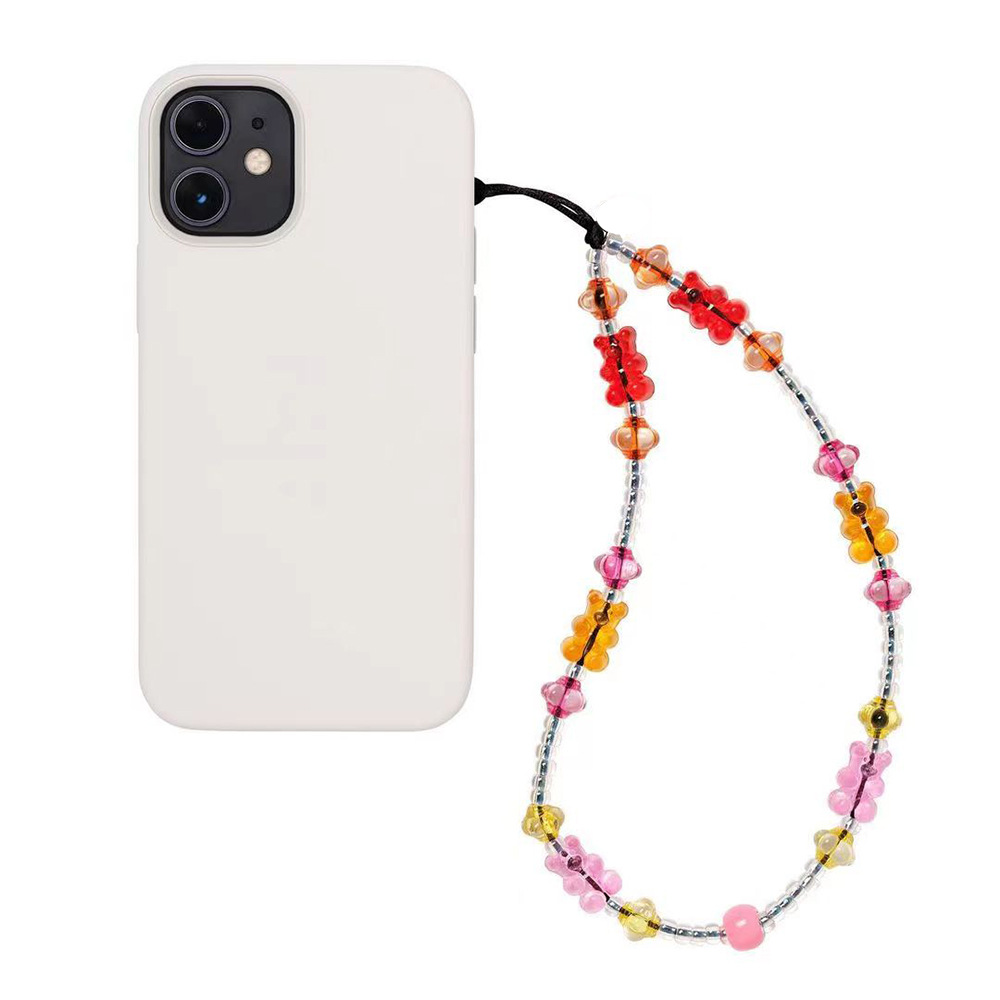 Cute Bear Charm Phone Chain Cl - Body Jewelry Wholesale recensione e prezzo