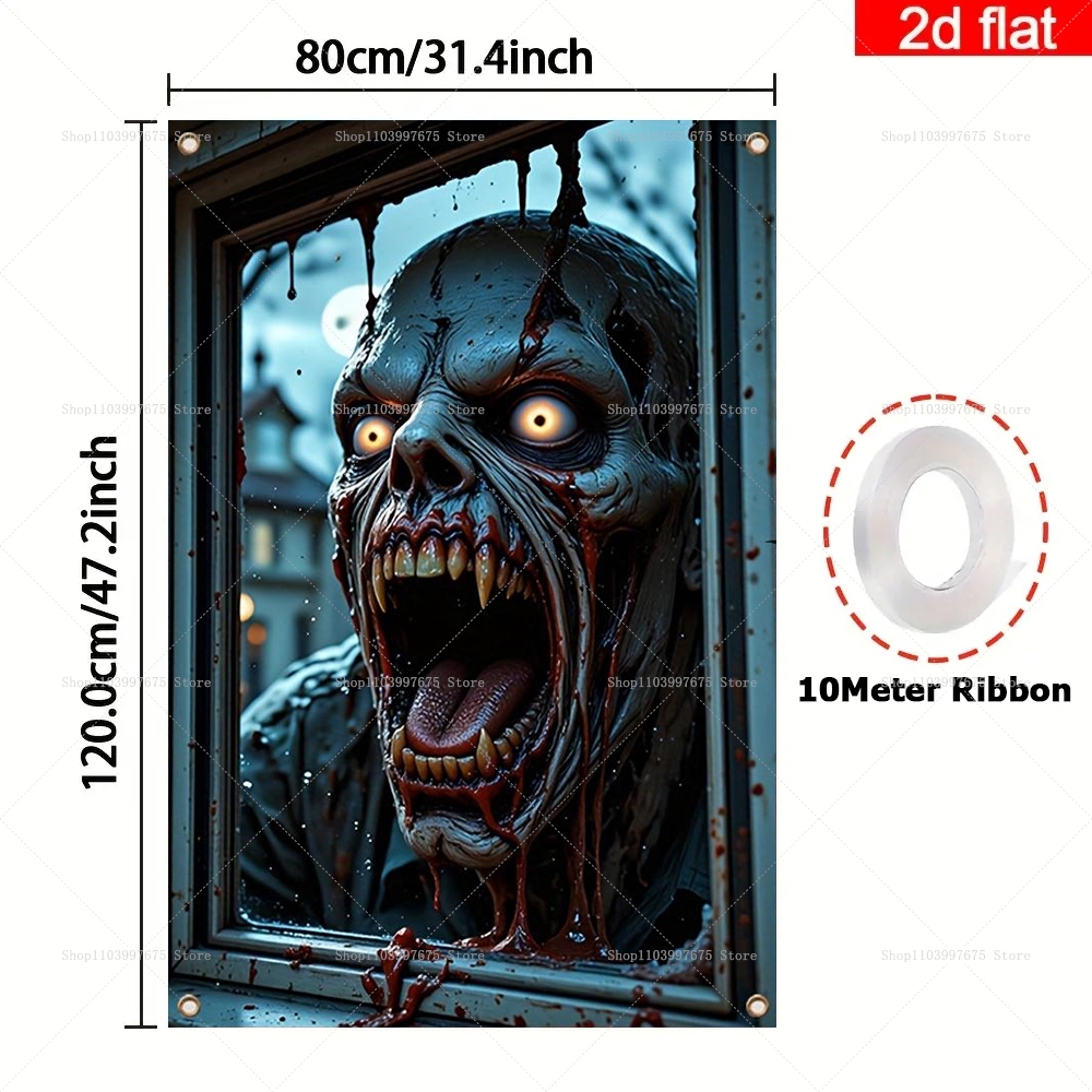 Halloween Window Party Banner  - Star Flat Back recensione e prezzo