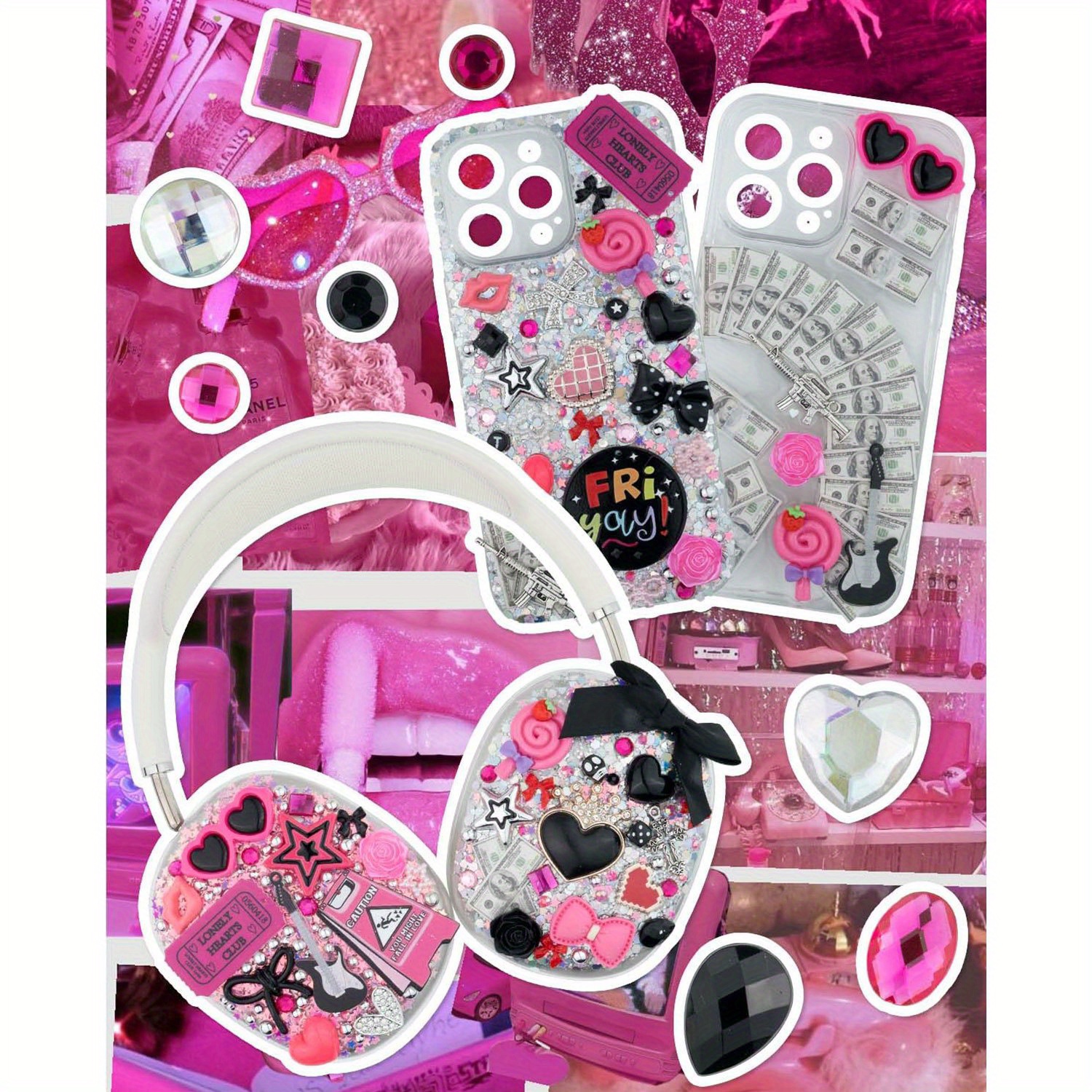 2380 Pcs DIY Jewelry Charm Mix - Star Flat Back recensione e prezzo