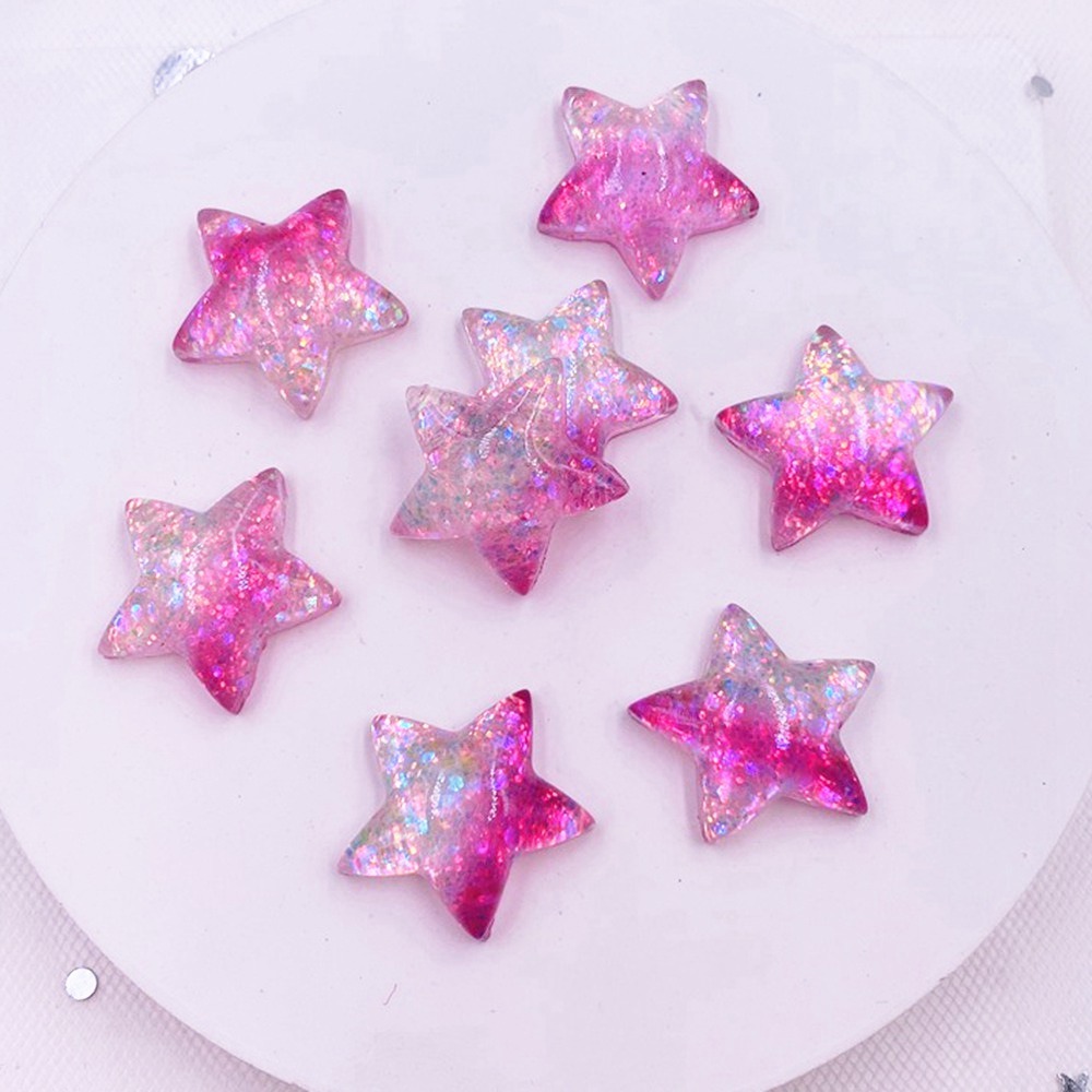 12pcs Resin Colorful Cute Shni - Star Flat Back recensione e prezzo