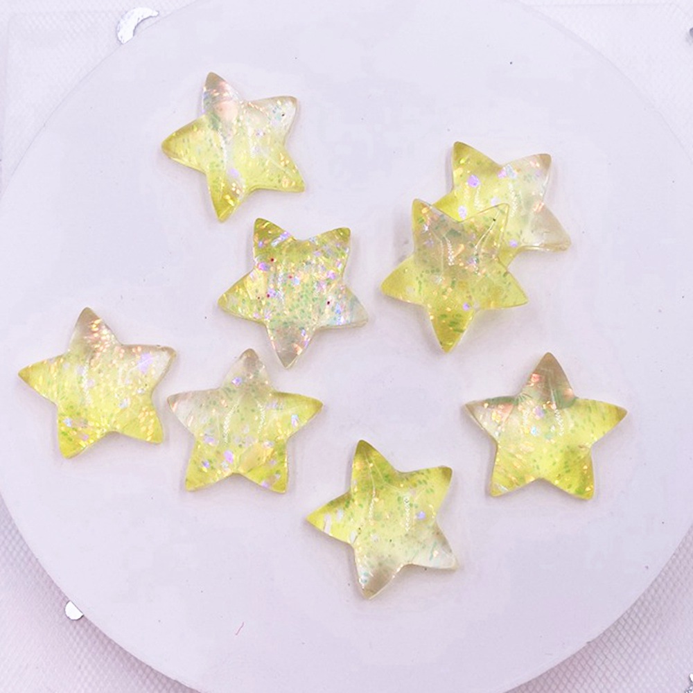 12pcs Resin Colorful Cute Shni - Star Flat Back recensione e prezzo