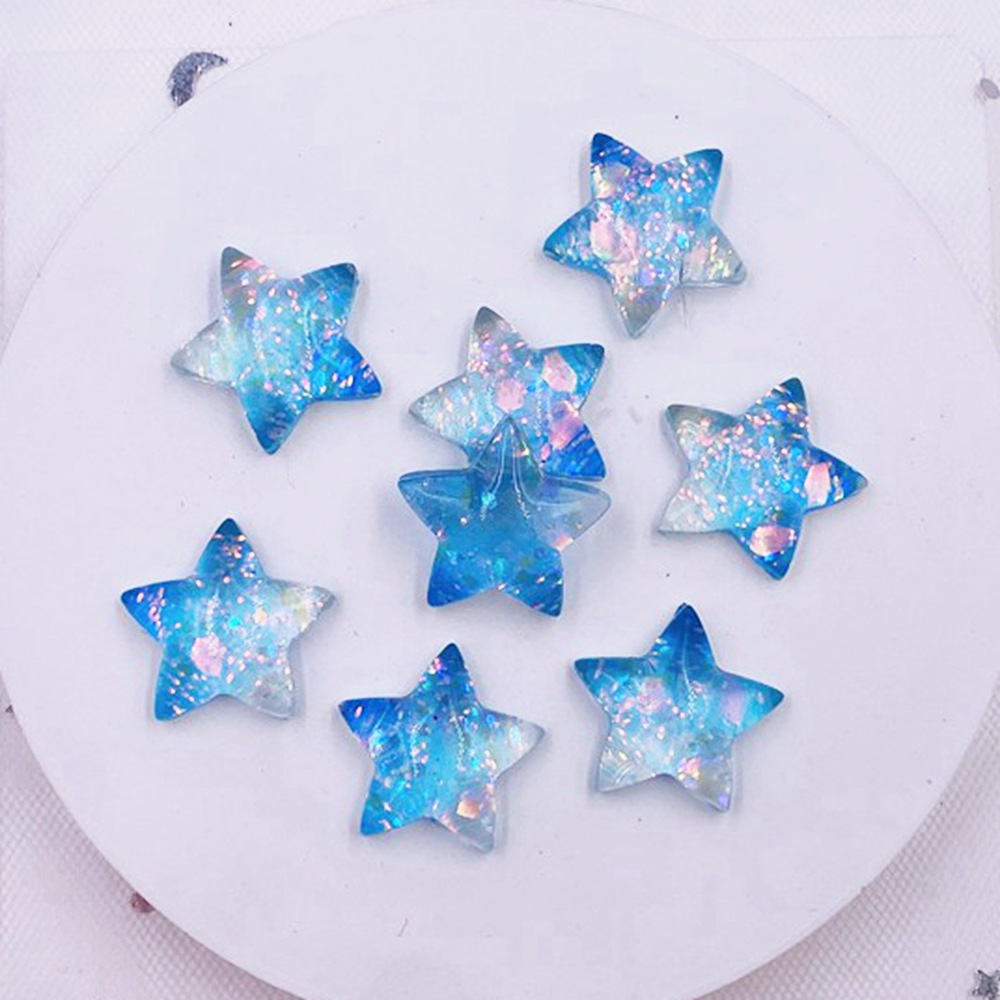 12pcs Resin Colorful Cute Shni - Star Flat Back recensione e prezzo
