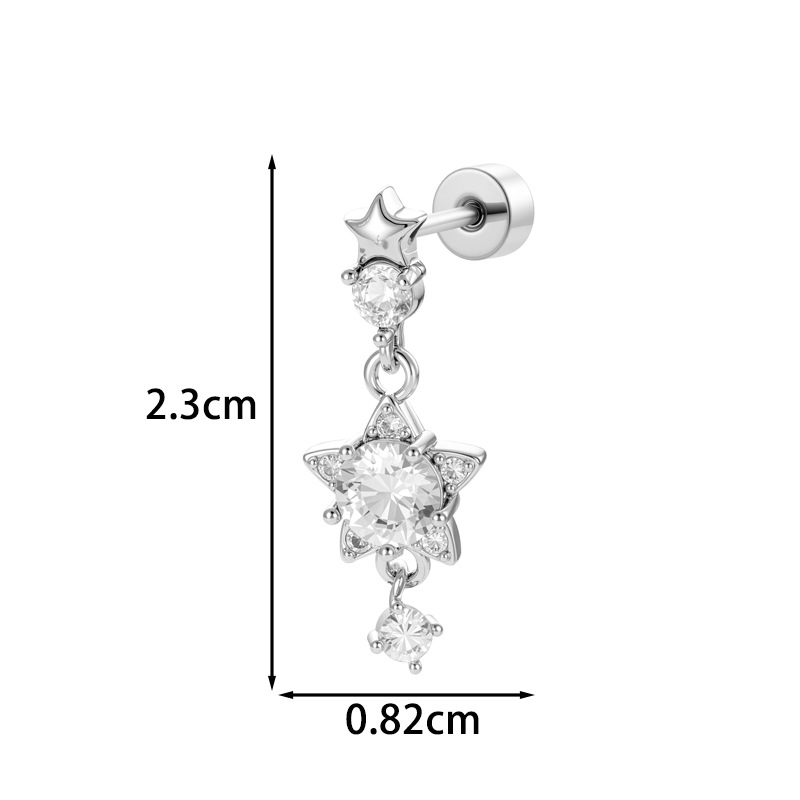 20Guage Stud Earrings for wome - Body Piercing Quality Jewelry recensione e prezzo