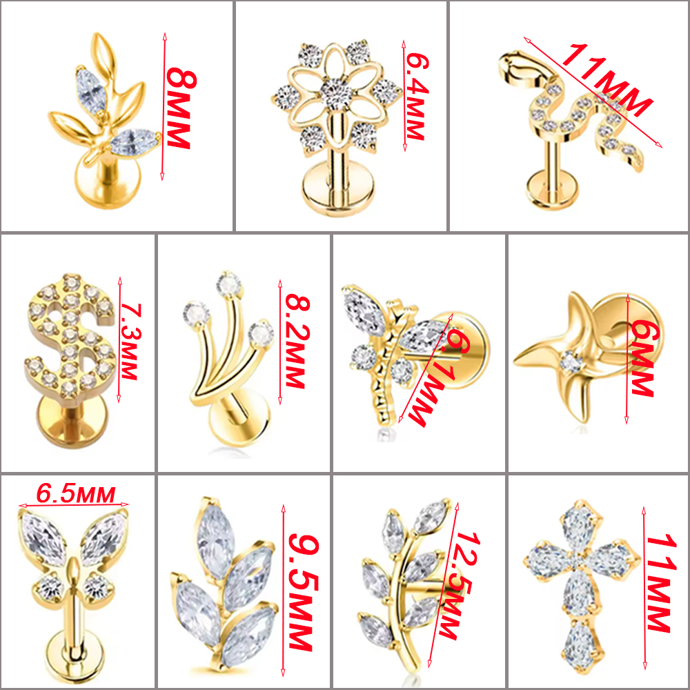 F136 Titanium Alloy High-Quali - Body Piercing Quality Jewelry recensione e prezzo