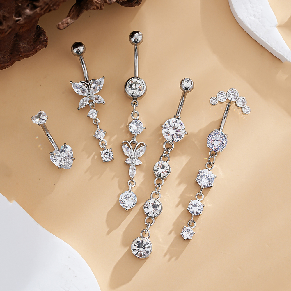 3-8pcs/lot Mixed-Style Belly B - Belly Bar Titanium recensione e prezzo
