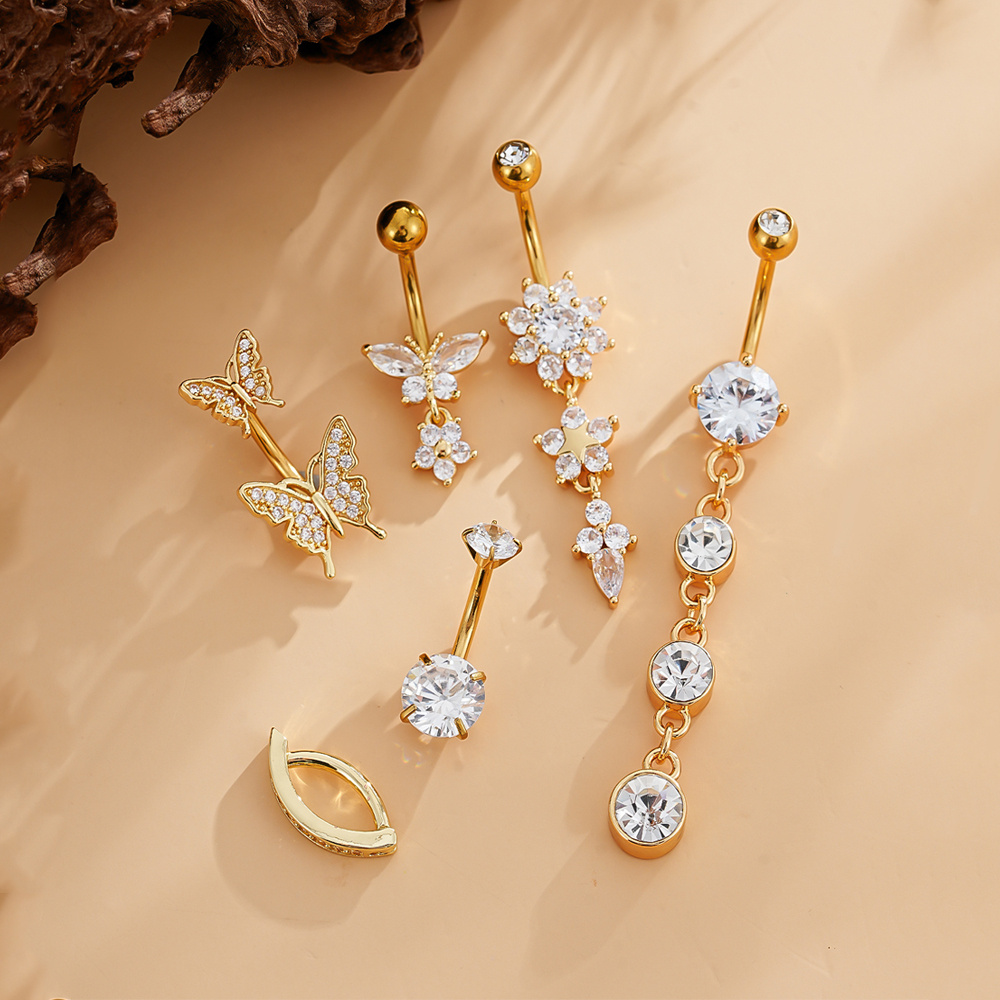3-8pcs/lot Mixed-Style Belly B - Belly Bar Titanium recensione e prezzo