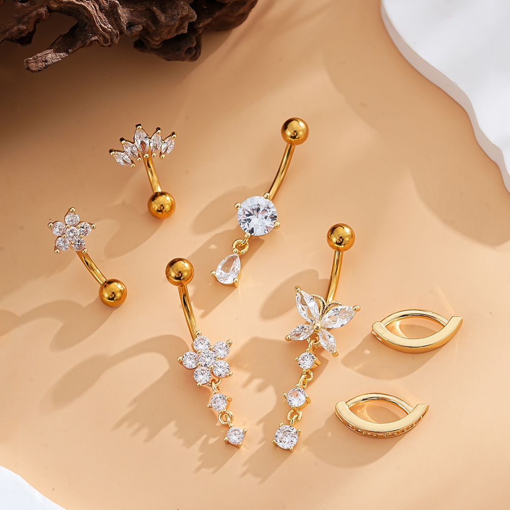 3-8pcs/lot Mixed-Style Belly B - Belly Bar Titanium recensione e prezzo