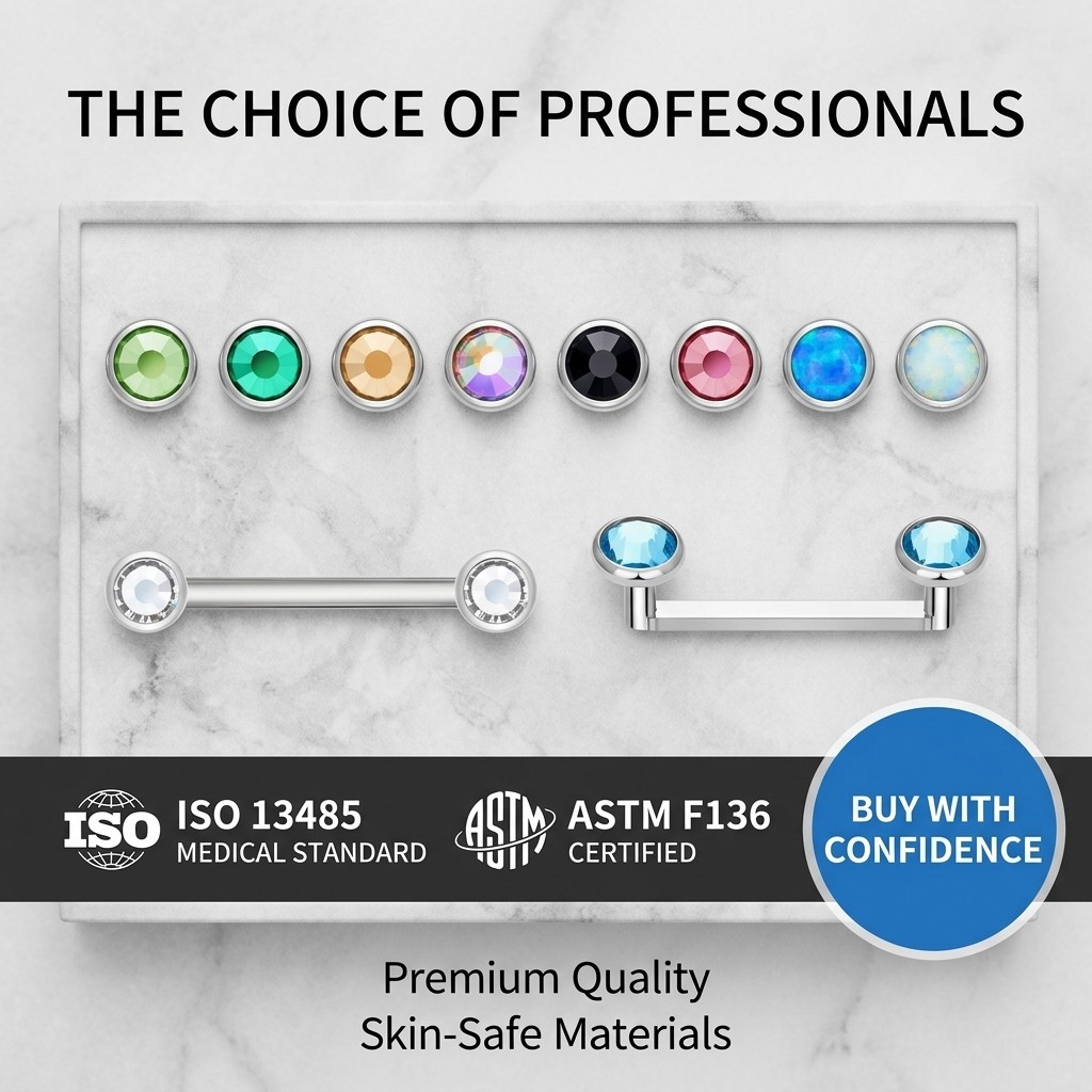 Tiny Minimalist F136 Titanium  - Body Jewelry Dermal recensione e prezzo