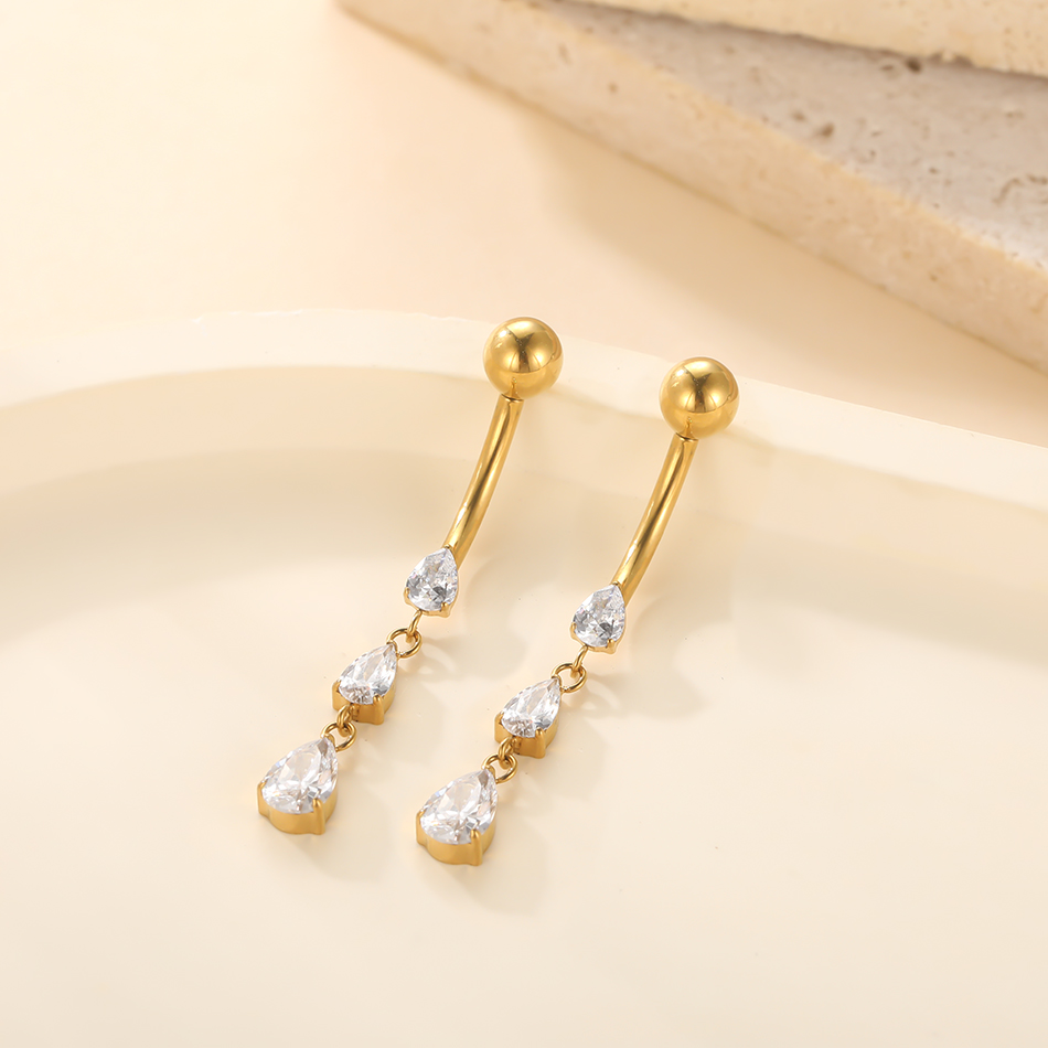 1/5Pcs ASTM F136 Titanium 14G  - Belly Bar Titanium recensione e prezzo