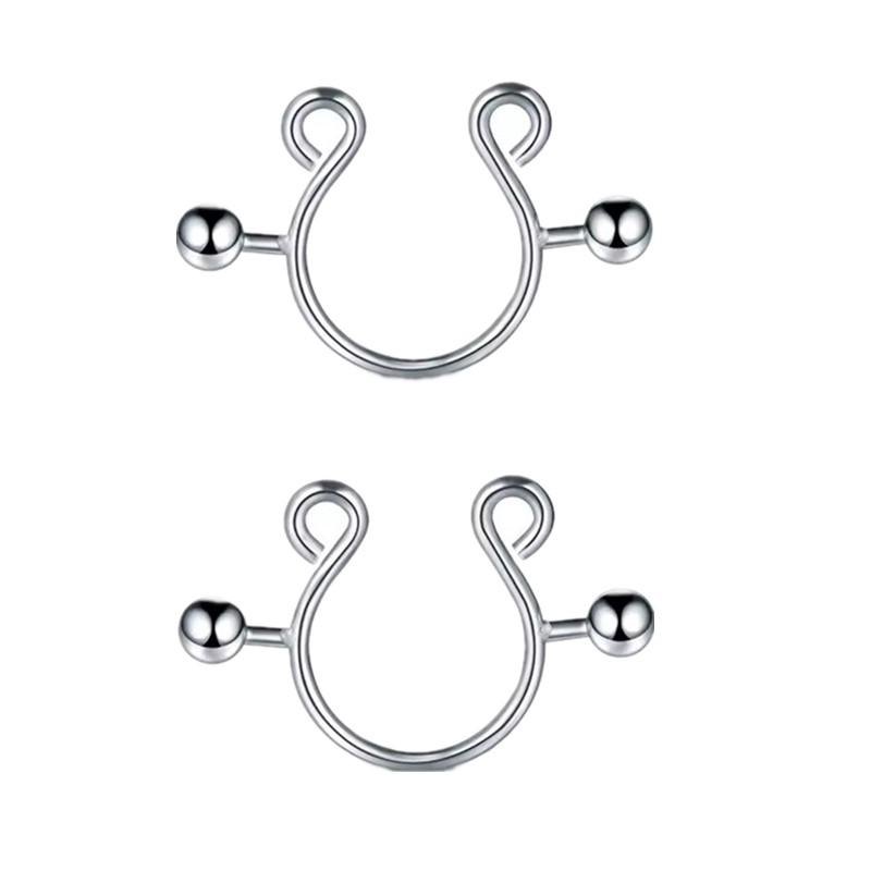 【SA】2Pcs Stainless Steel Nippl - Body Jewelry Wholesale recensione e prezzo