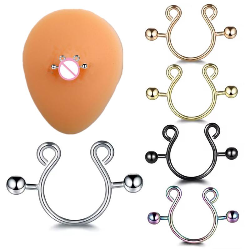 【SA】2Pcs Stainless Steel Nippl - Body Jewelry Wholesale recensione e prezzo