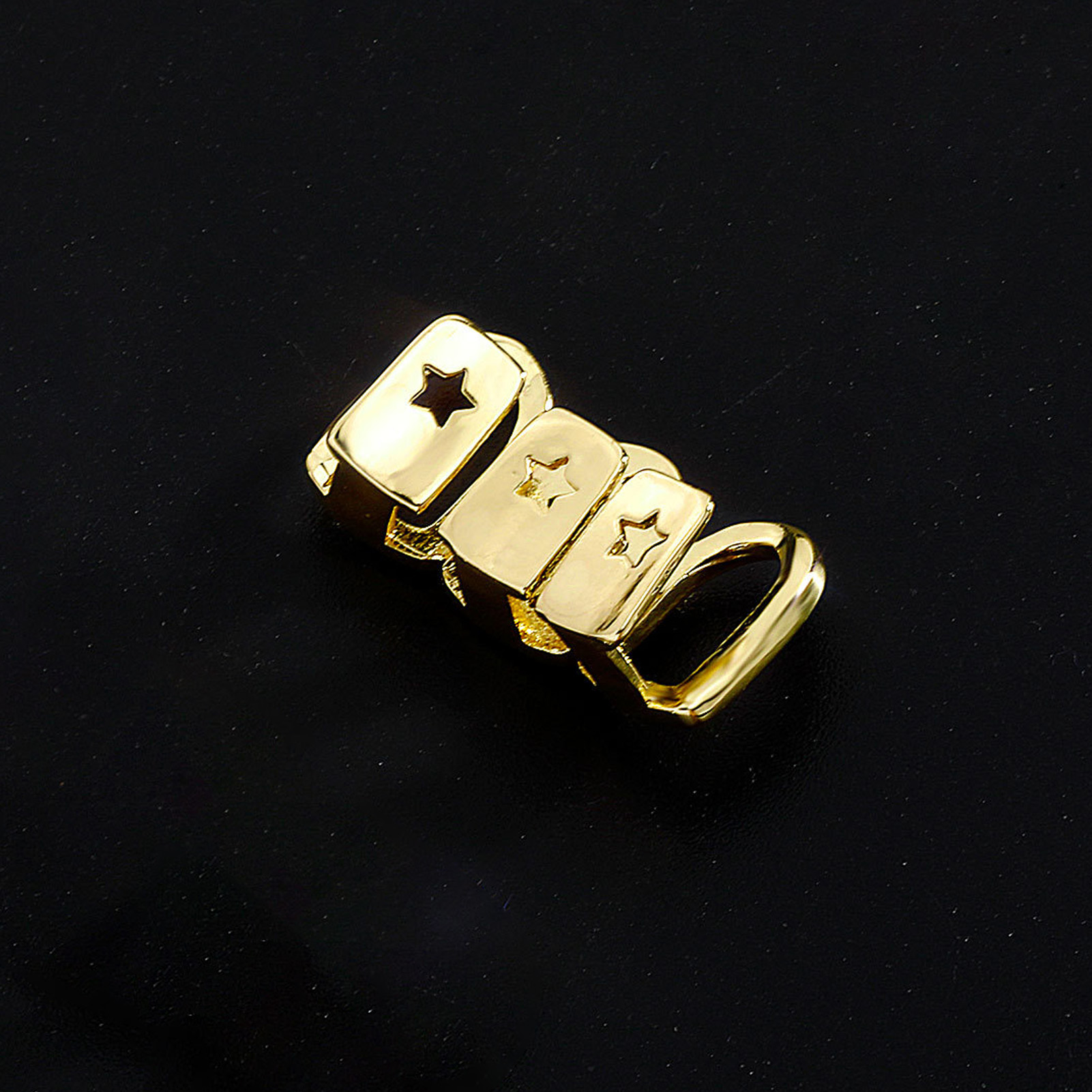 Rhinestone Teeth Cover Gold Pl - Body Jewelry Piercing recensione e prezzo