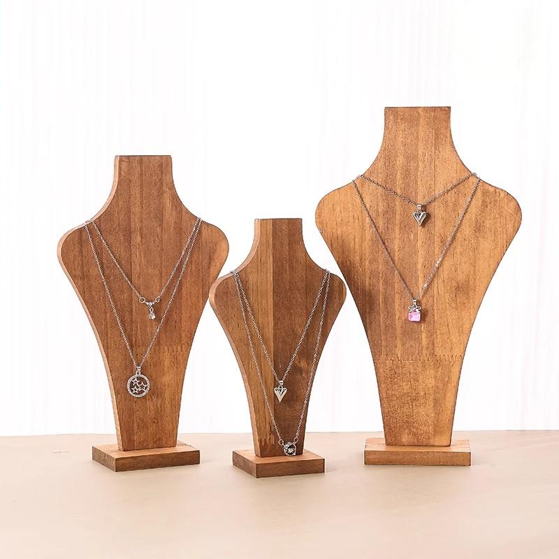 Walnut Wood Detachable Mannequ - Body Jewelry Holder recensione e prezzo
