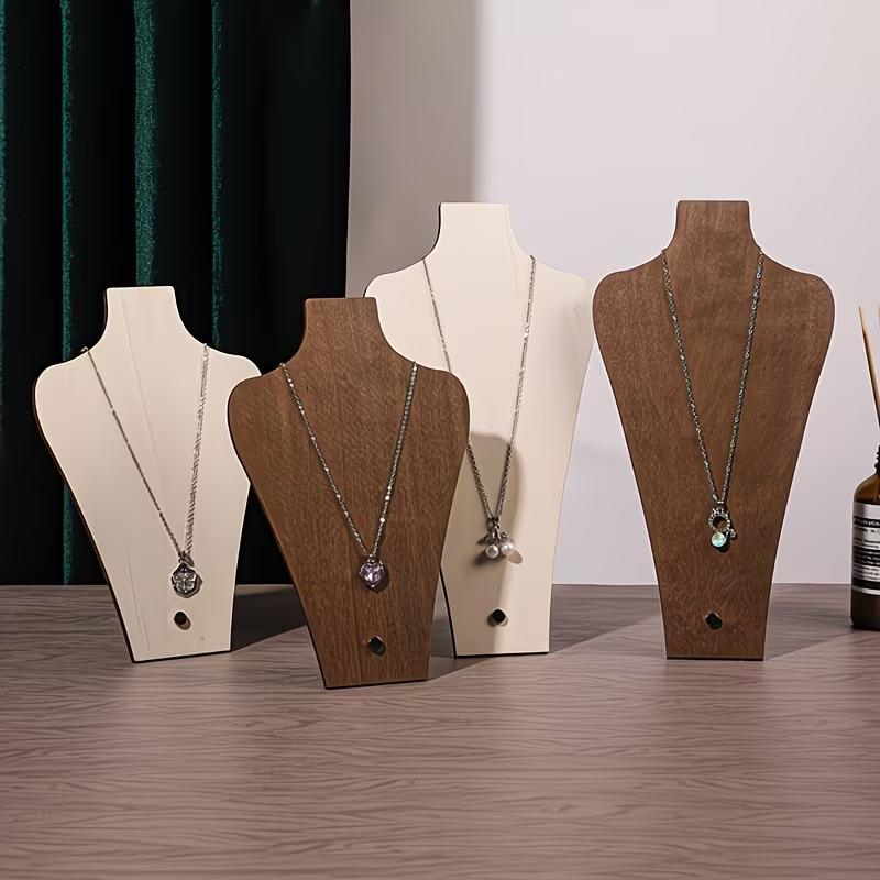 Walnut Wood Detachable Mannequ - Body Jewelry Holder recensione e prezzo