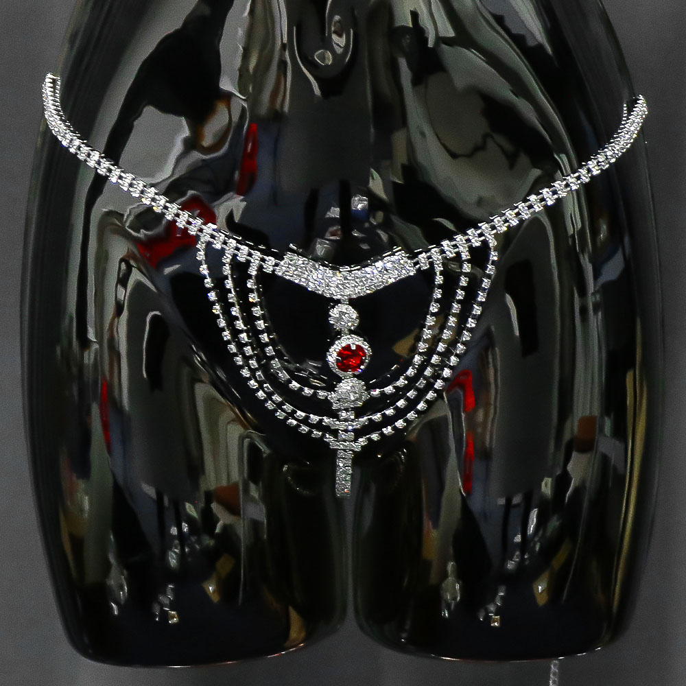 Crystal Rhinestone Body Chain  - Body Jewelry Women recensione e prezzo