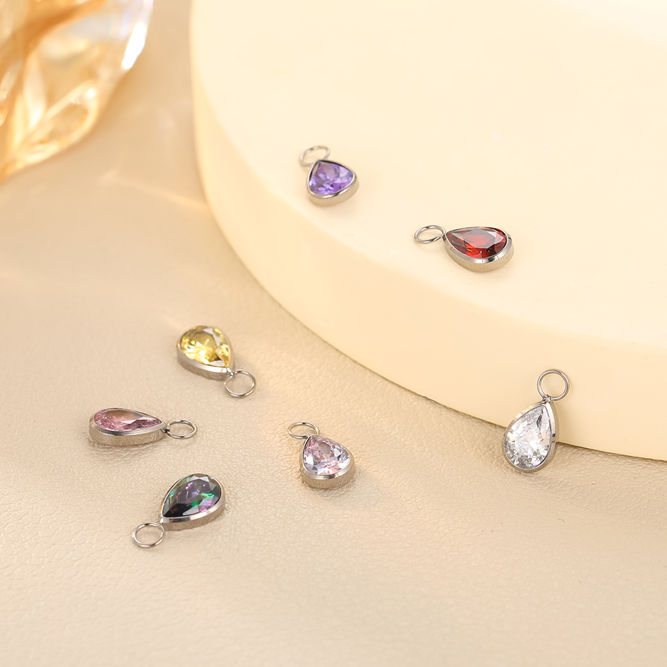 1pc Titanium Waterdrop Teardro - Belly Bar Titanium recensione e prezzo