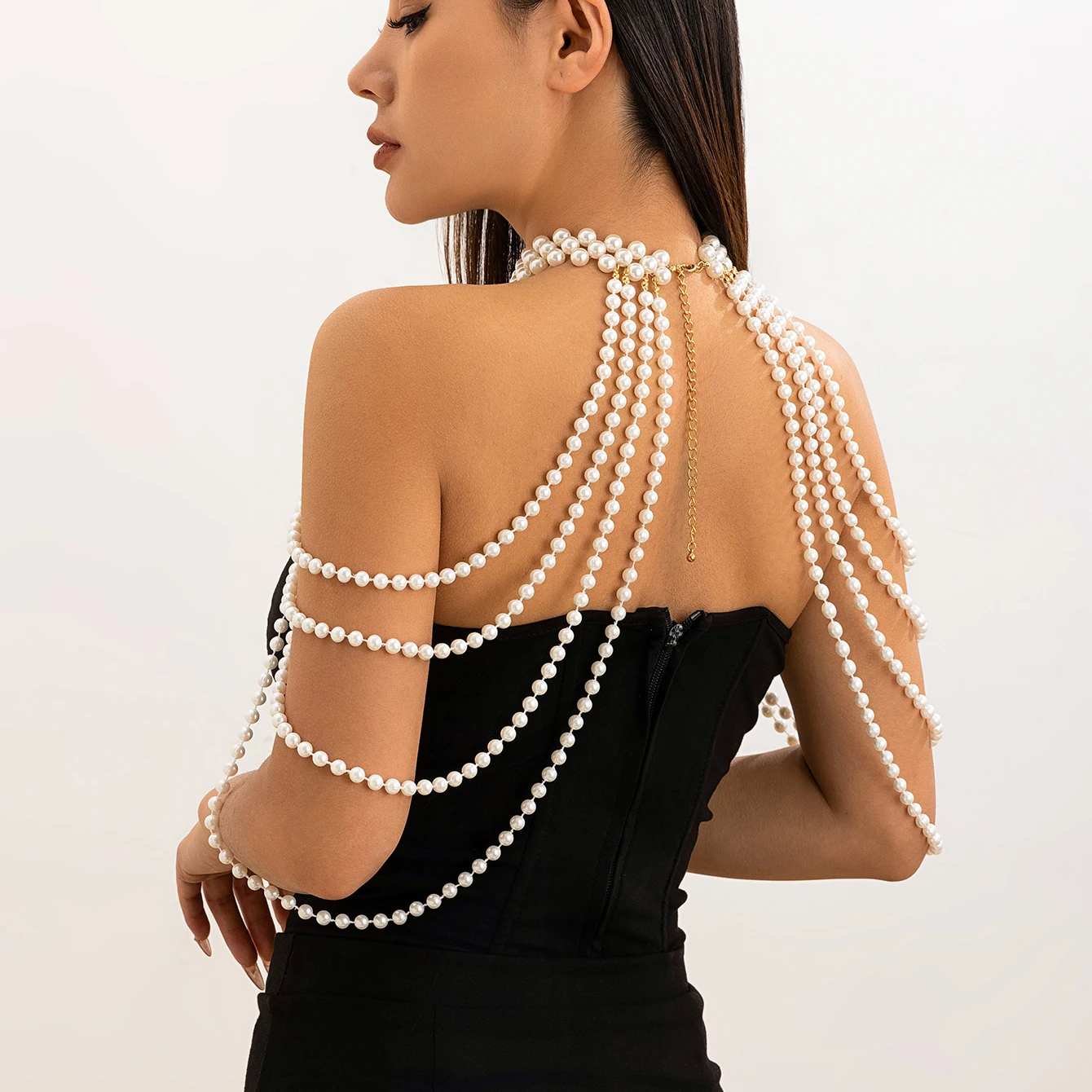 Bridal Tassel Imitation Pearl  - Body Jewelry Sale recensione e prezzo