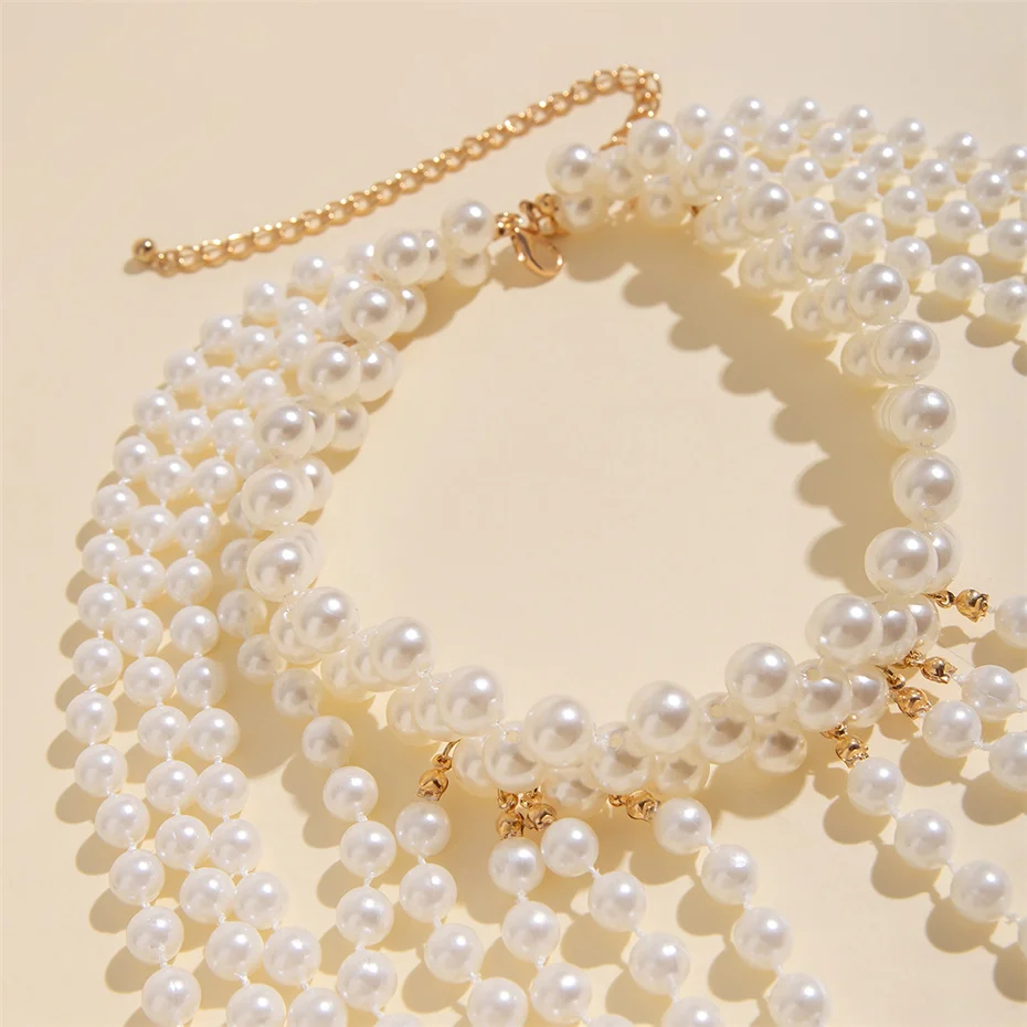 Bridal Tassel Imitation Pearl  - Body Jewelry Sale recensione e prezzo