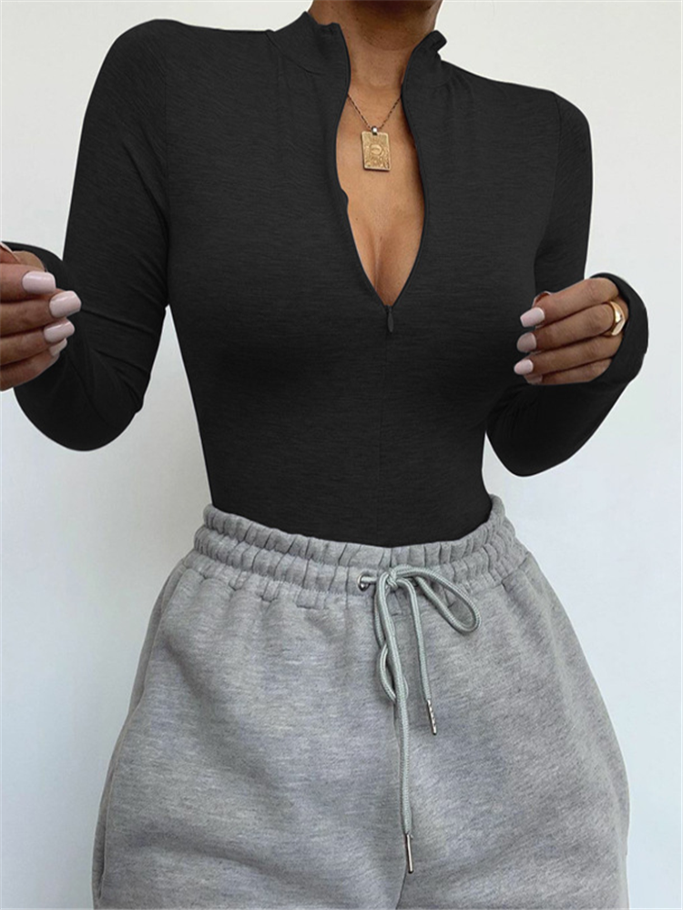 Shestyle Solid Zipper Bodycon  - Body Jewelry Retainers recensione e prezzo