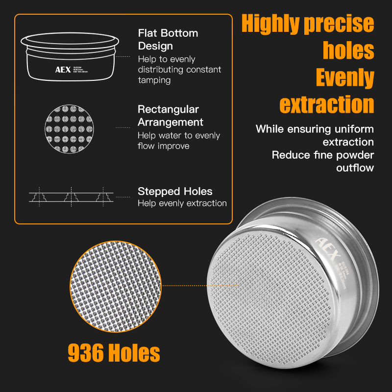 Coffee Filter Basket 58MM AEX  - Body Jewelry Piercing recensione e prezzo