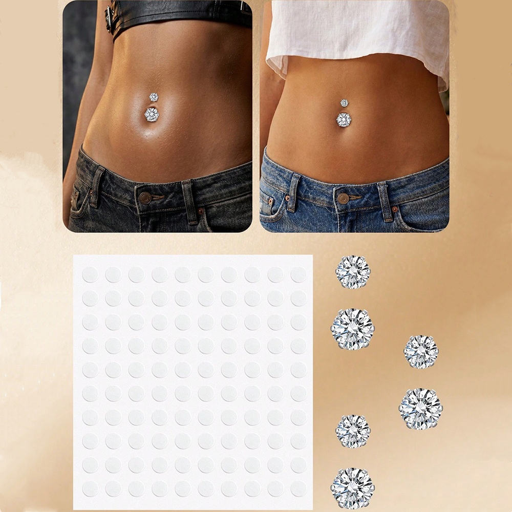 Fake Belly Piercing Cubic Zirc - Body Jewelry Piercing recensione e prezzo