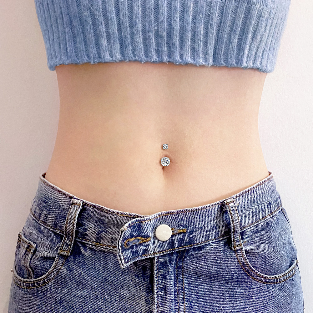 Fake Belly Piercing Cubic Zirc - Body Jewelry Piercing recensione e prezzo
