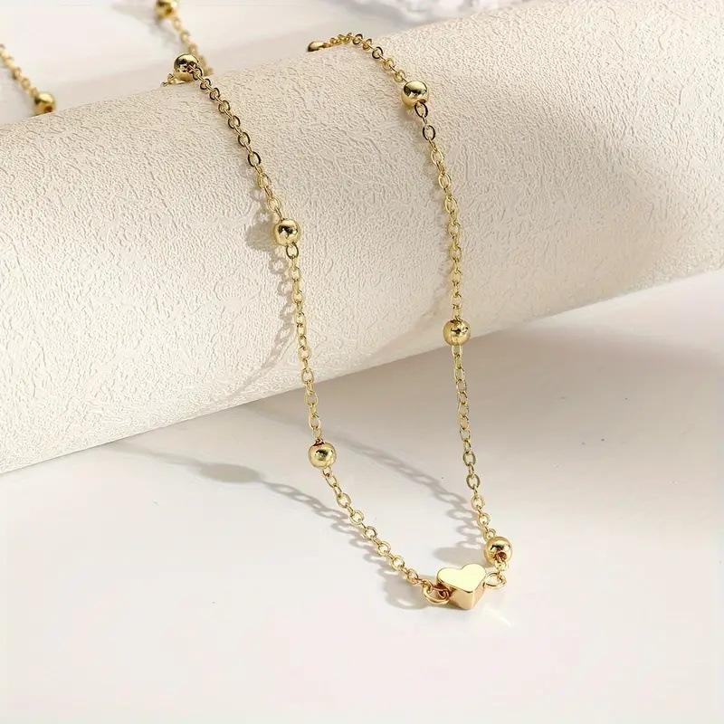 Girls Simple Heart Beaded Bell - Body Jewelry Sale recensione e prezzo